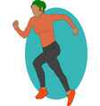 lady runner2 vector image vector image