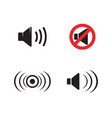 sound icon vector image