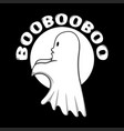 funny scary ghost vector image