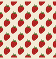 seamless pattern with red strawberry vector image vector image