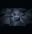 abstract dark triangle pattern background vector image