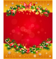 red bright background vector image