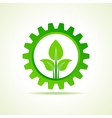 green energy part icon design concept vector image