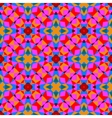 multicolor geometric pattern in bright color vector image