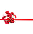 red roses b vector image