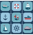 background with water transport vector image vector image