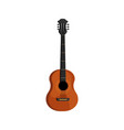 musical instrument acoustic guitar vector image
