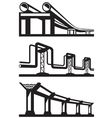 industrial lines set vector image