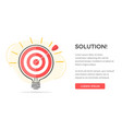 idea concept vector image vector image