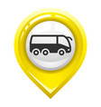 brighted map marker vector image