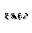 inspiration owl logo vector image vector image