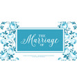 luxurious vintage card vector image