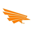 eagle mascot vector image