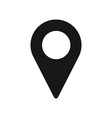 location pin icon vector image