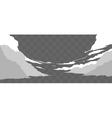 realistic clouds collection vector image