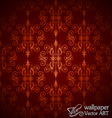 decorative wallpaper vector image vector image