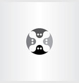ghost logo icon symbol vector image