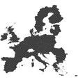 map of the european union 2013 vector image