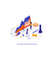 isometric for website vector image