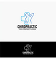 chiropractic vector image