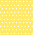 popular yellow vintage dots abstract pastel vector image vector image