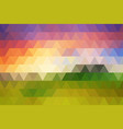 rhombic texture sunset vector image vector image