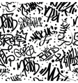 graffiti art seamless pattern vector image