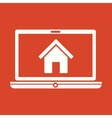 real estate icon vector image