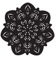 abstract mandala design vector image vector image