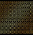 abstract gold geometric pattern art deco style vector image