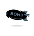 bomb cartoon vector image vector image
