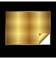 golden gradient background vector image