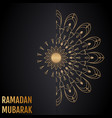 islamic background ramadan mubarak vector image