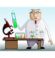 scientist vector image vector image