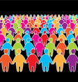 social people group vector image