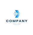 company logo template modern business identity vector image