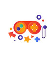 game controller gaming concept vector image