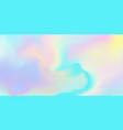 holographic iridescent background rainbow vector image vector image