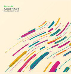 Abstract of blue color stripe patterns background Vector Image