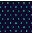 seamless pattern with glitter eggs vector image vector image