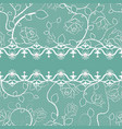 lace seamless pattern with pearls vector image