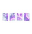 set of cover templates vector image vector image