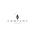logo on which an abstract image vector image