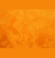 light orange abstract polygonal template modern vector image