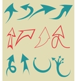 arrows vector image vector image