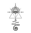 tattoo vector image