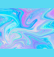unicorn background with rainbow mesh fantasy vector image
