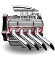 engine vector image vector image