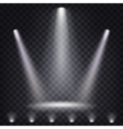 set of scenic spotlights vector image