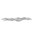 ocean wave outline vector image vector image